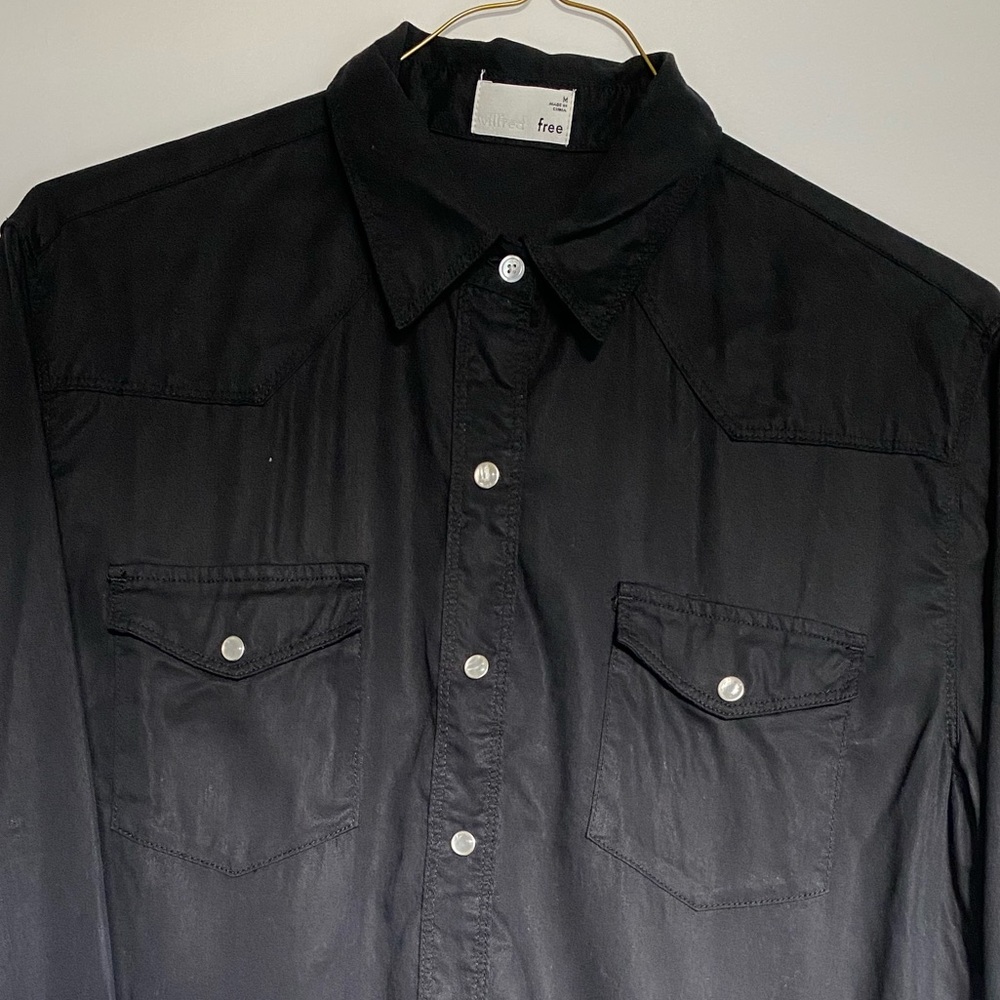 BNWT - Wilfred Free - Oliveria button you, black, M